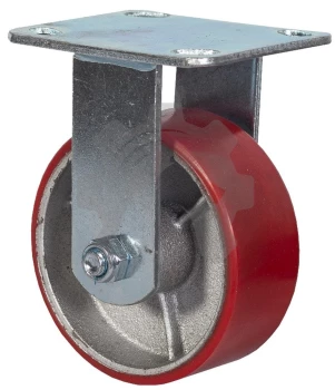 Колесо большегрузное неповоротное 100 мм - FCp 46