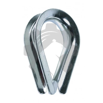 Коуш для троса DIN 6899B, 8 мм