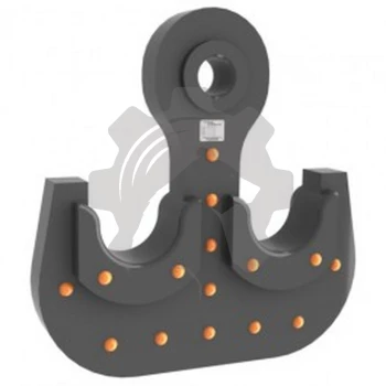 Крюк пластинчатый 6619-75 7