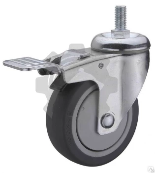 Колесо SCtkb93, поворотное с тормозом