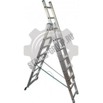 Лестница трехсекционная 16 ступеней