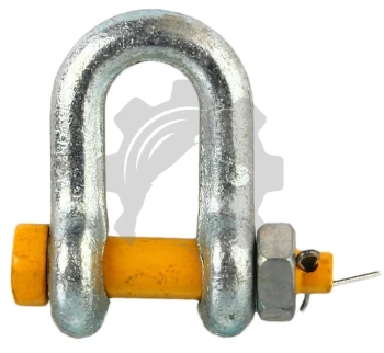 Скоба прямая  1,5 т, G2150, с гайкой и шплинтом размер 7/16