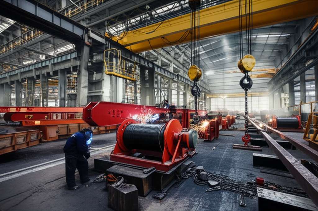 Изготовление кранов и вспомогательного оборудования